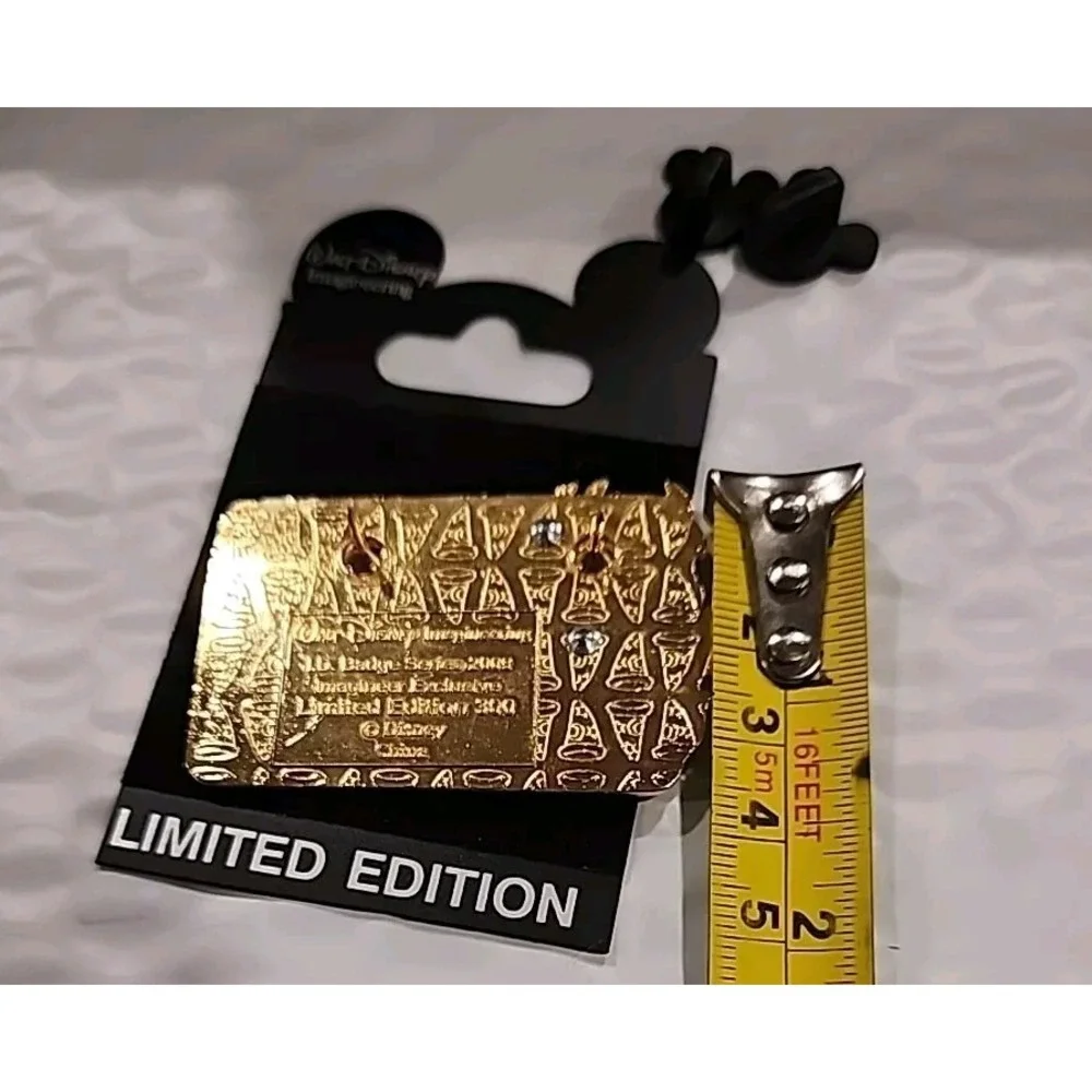 Disney Pin Maleficent as Dragon WDI Cast Member ID Badge 2009 3D LE 300 67942